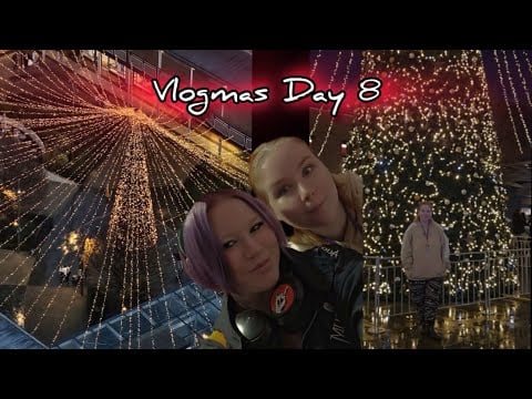 Vlogmas Day 8 - The Christmas Cabin & Haribo/Cadbury Shop