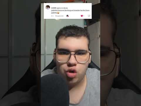 ASMR PERO SI DIGO (¿...?) #asmr #relax #short #shorts #tendencia #youtubeshorts #humor #YouTube