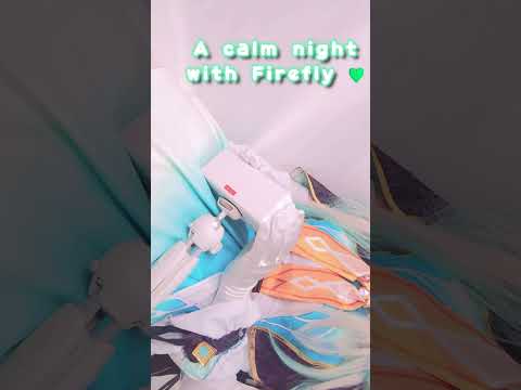 Relax on Firefly’s lap 🌙 | Gentle ASMR for a calm evening (No Talking)