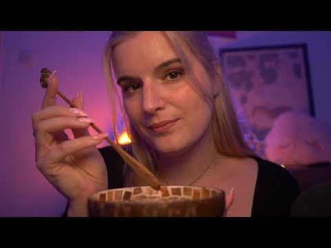 ASMR après une longue journée 🫶🏻 (attention personnelle, plucking, wood soup, tap-tap.. 🌙)