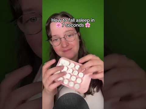 How to fall asleep in 7 seconds #asmr #asmrsounds #asmrrelax #asmrtingles #asmrsleep #relax