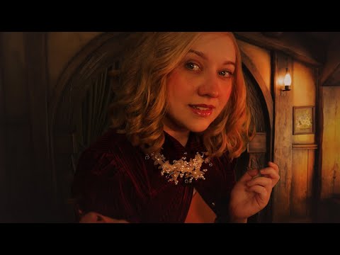 ASMR / Friendly Hobbit Repairs your Garments (Tailoring, Hairbrushing, Scalpmassage, etc)