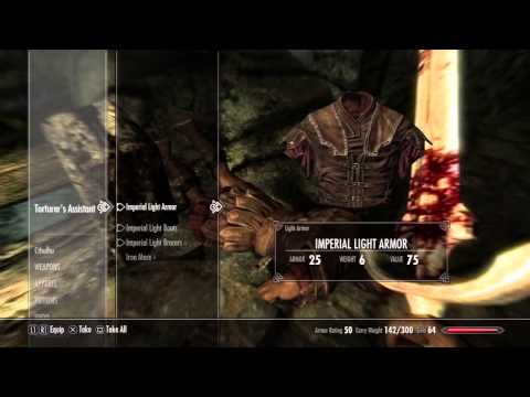 ASMR Let's Play Skyrim #2 (PS3)