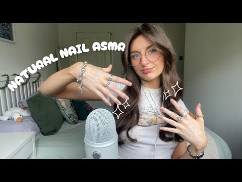 ASMR Natural nail tapping and life rambles💅🏼