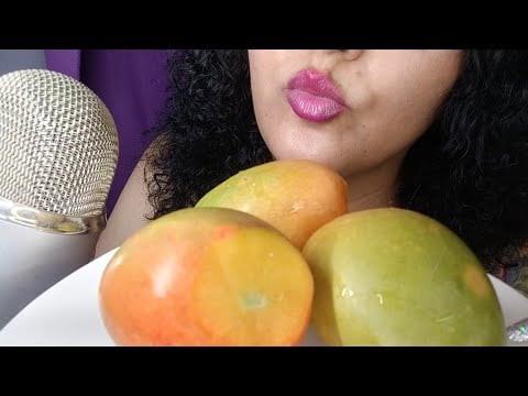 ASMR Comiendo mango maduro 🥭 @MarisolAsmr1