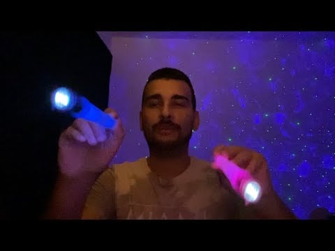 ASMR Examen des yeux 100% lumières (Fast)