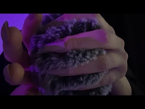 ASMR Fluffy Mic Scratching 💅🏻🤯 | Scalp Massage 💆🏻‍♀️✨ Deep Brain Massage 🧠🫠 (No Talking)