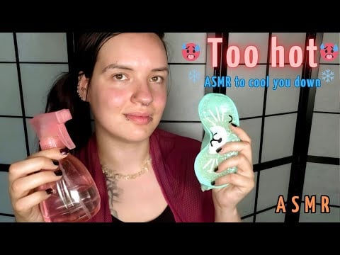 ASMR | 🥵 It’s Just Too Hot Today… Let Me Cool You Down 🧊 | Personal Attention (POV)