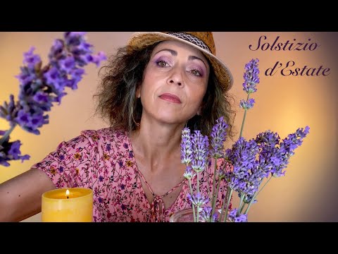 ASMR 🌞 Solstizio d'Estate LITHA 🌞 FACE TOUCHING, RITUALI e MESSAGGIO PER TE