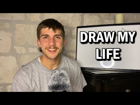 ASMR Draw My Life | 15K Special 🎉 Relaxing Storytelling & Calming Drawing Sounds