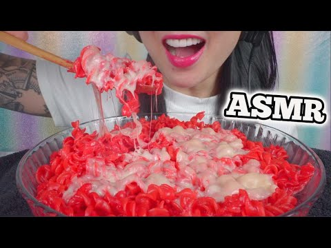 ASMR HOT CHEETOS MAC AND CHEESE (EATING SOUNDS) NO TALKING | SAS-ASMR