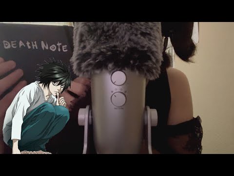 ASMR| Writing On The Death Note + Mouth Sounds