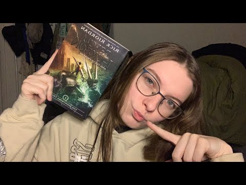 ASMR Cozy Reading you to Sleep: PJO The Lightning Thief ch. 3&4 | soft-spoken 🔱⚡️ #percyjackson