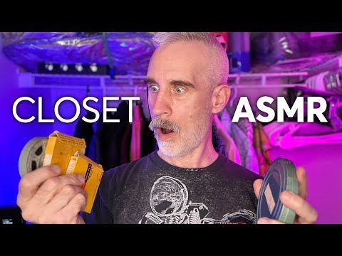 ASMR in a Cozy Closet 👔 Whispering, Tapping, Stories for Sleep