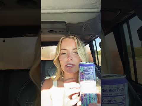 ASMR Trying the New Alani Nu Flavor #asmr #purplecottoncandy