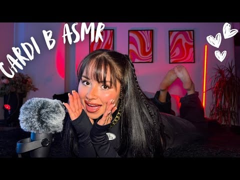 The Pose Asmr| Doing ASMR like Cardi B 👀🤍