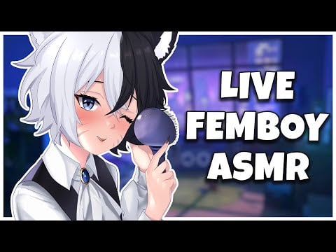 🎧 [3DIO] Live Femboy ASMR: Let’s Unwind Together Before My Break 🤍