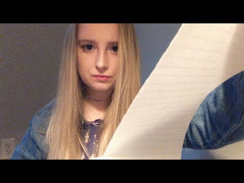 ASMR Paper Tearing  💗