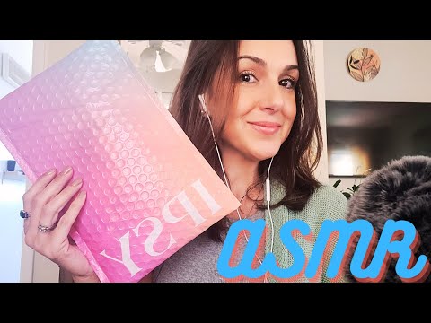 Little Sounds ASMR | WHISPERED IPSY April Reveal - Make Up and Skin Care Products😊