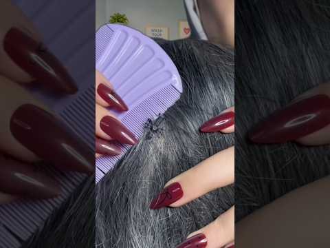 Lice Check asmr #asmr #satisfying #visualtingle #relax