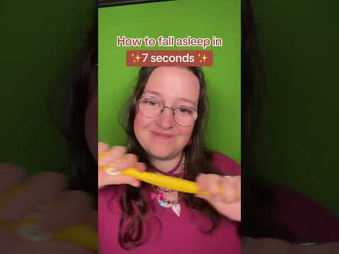 How to fall asleep in 7 seconds #asmr #asmrsounds #asmrrelax #asmrtingles #asmrsleep #relax