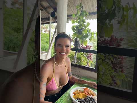 Lunch with a little friend