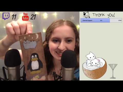 🔴 [ASMR Live Stream] Relax with Triggers + Whisper 😘