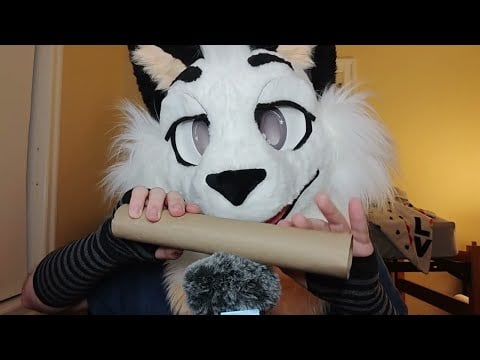 [Furry ASMR] Pretty kitty tries ASMR for the first time! (various trigger assortment)