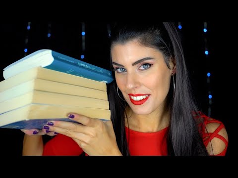 ASMR 📚 RILASSATI con i miei LIBRI del PERIODO + 1 SERIE (Whispering)