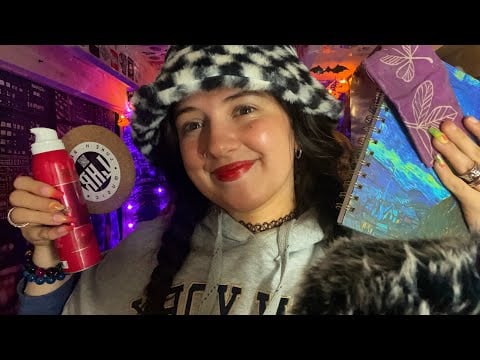 Rizzard of Oz ASMR 🔮 beeswax, crackle lotion, mouth sounds, tapping, scratching, finger lights, etc