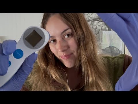 ASMR Chaotic Health Assessment at Chill Clinic 