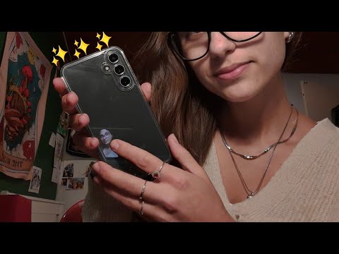 ASMR COLOCANDO PELICULA E CAPINHA ✨️💕