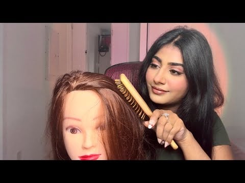 ASMR Girl Obsessed with Your Hair Gives You Head Massage | Scalp Scratching & Obsessed ASMR Roleplay