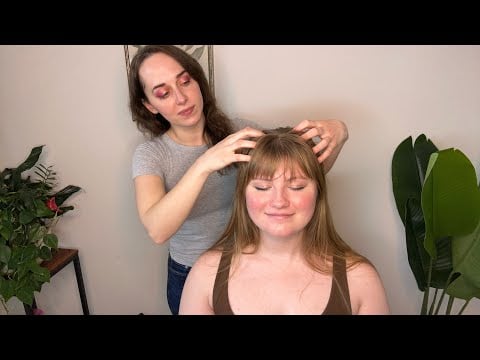 ASMR Relaxation Head Massage @CaitC-ASMR ✨ [Real Person ASMR]
