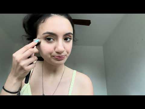 ASMR – get ready with me except my coworker is coming to pick me up in 10 minutes so i have no time