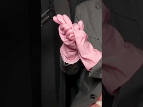 ASMR Dishwashing glove sounds (2) #asmr  #gloves  #asmrsounds