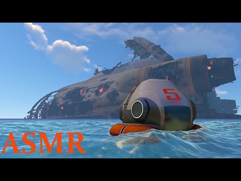 [ASMR] Subnautica | Part 1 | (whispers, rambles, reading PDA quotes)
