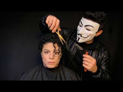 Corte de pelo a Michael Jackson (ASMR) ✂️