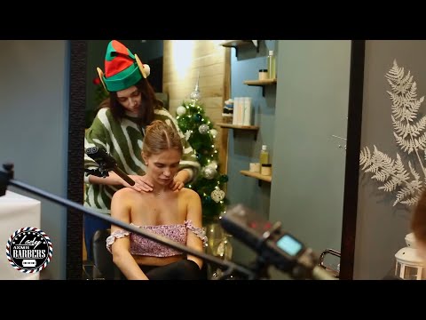 Soothing ASMR Scalp Massage by Barber Lady Milena