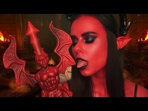 АСМР Теперь Ты ДЕМОН 😈 БУДЕШЬ Мне СЛУЖИТЬ ? 🎃 ASMR HALLOWEEN DEMON Roleplay