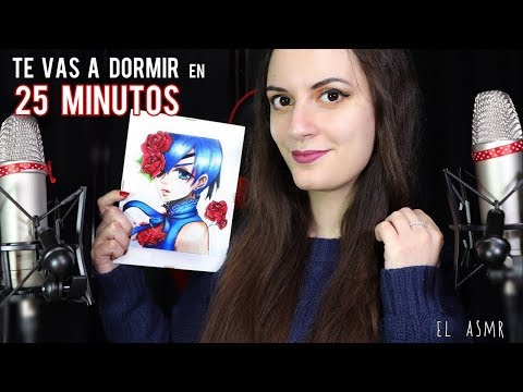 ♡ASMR español♡ TE VAS A DORMIR EN 25 MINUTOS. |Super Cosquillas!|