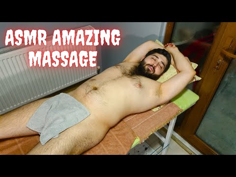 ASMR GUY FULLBODY SLEEPING MASSAGE-Chest,leg,foot,abdominal,back,arm