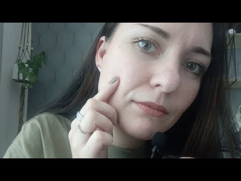 ASMR- Touching my face