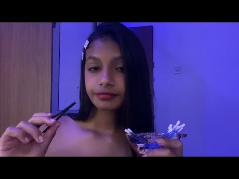 ASMR- eu vou te colocar para dormir