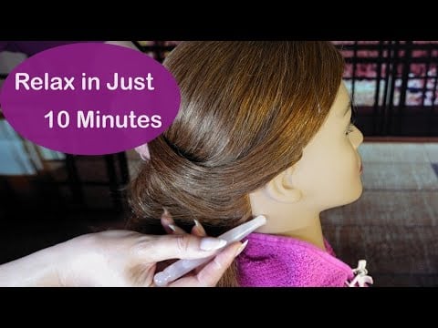Only 10 Minutes to Relax? Guaranteed Calm with Soft Scalp & Neck ASMR