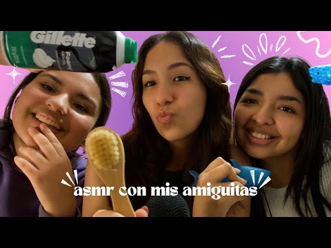 ¿QUIÉN AGUANTA MÁS COSQUILLAS? 😱 ASMR con mis AMIGUITAS 💕