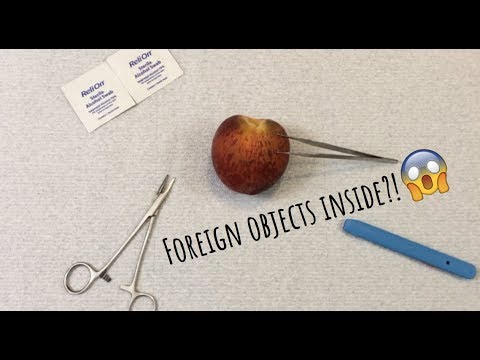 [ASMR] Surgery On Peach