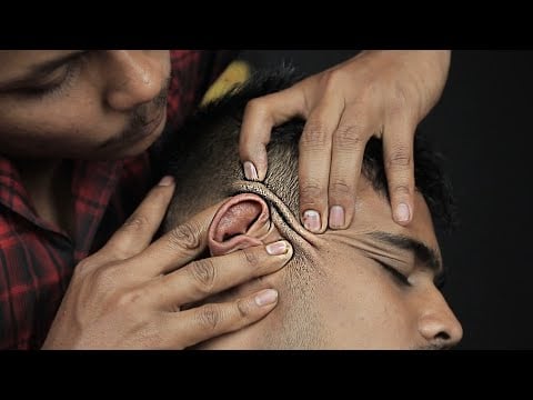 Best Tapping Head Massage And Lots Of Crunchy Crack By Indian Barber ASMR