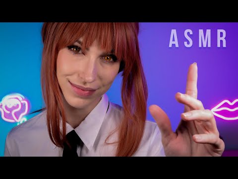 ♡ ASMR Makima Chain Saw Man RP ♡ You're My Good Pet (Good Girl) | Fabric Sounds and Visual ASMR