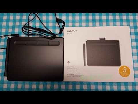 ASMR Unboxing Wacom CTL-4100 Drawing Tablet